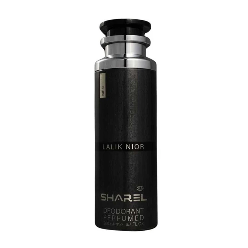 اسپری بدن مردانه شارل مدل Lalic Noir حجم 200 میلی لیتر