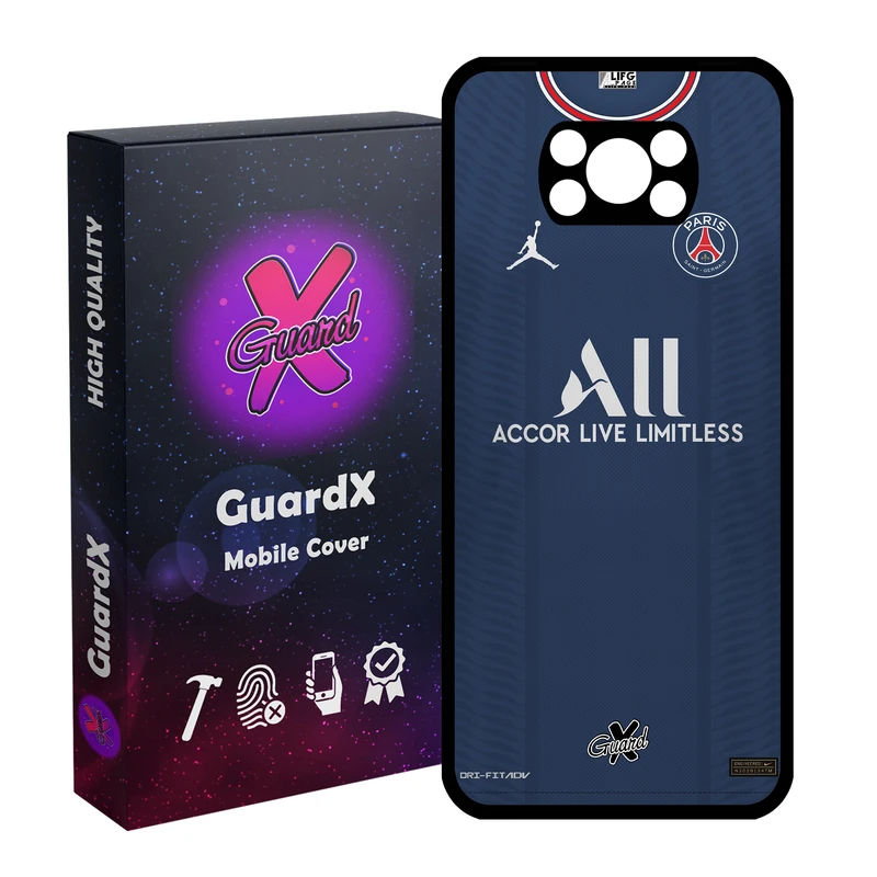 کاور گارد ایکس طرح PSG مدل Glass50360 مناسب برای گوشی موبایل شیائومی Poco X3 / Poco X3 NFC / Poco X3 Pro