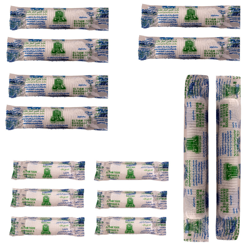 باند پانسمان التیام توس مدل MULTI-13 مجموعه 14 عددی