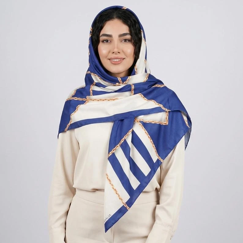 روسری زنانه آنالیا مدل ابریشم کد ana-6021