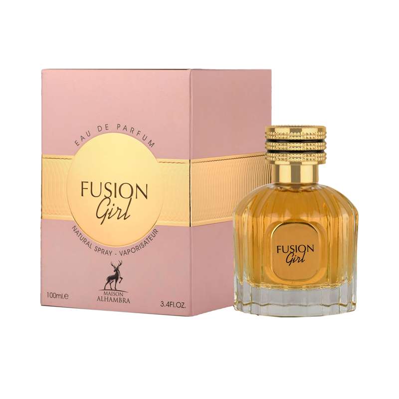 ادو پرفیوم زنانه الحمبرا مدل Fusion Girl حجم 100 میلی لیتر