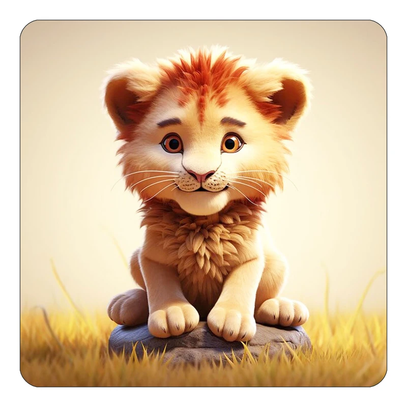 مگنت کاکتی طرح حیوانات کارتونی مدل mp27251