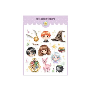 برچسب کیوت استار مدل اسکرپ بوک طرح هری پاتر