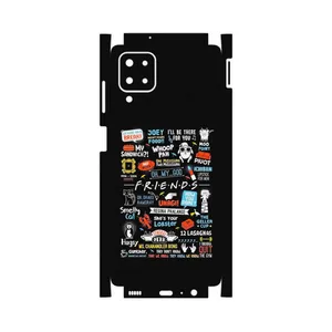 MAHOOT Friends 2-FullSkin Cover Sticker for Samsung Galaxy F12