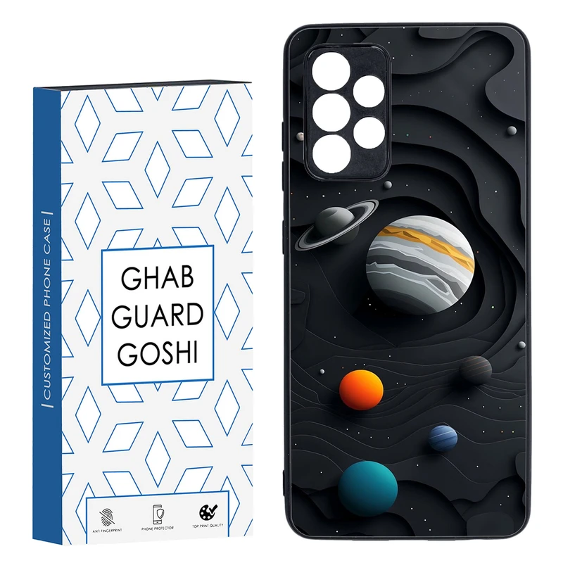 کاور قاب گارد گوشی طرح سیاره کد TPU-195 مناسب برای گوشی موبایل سامسونگ Galaxy A52