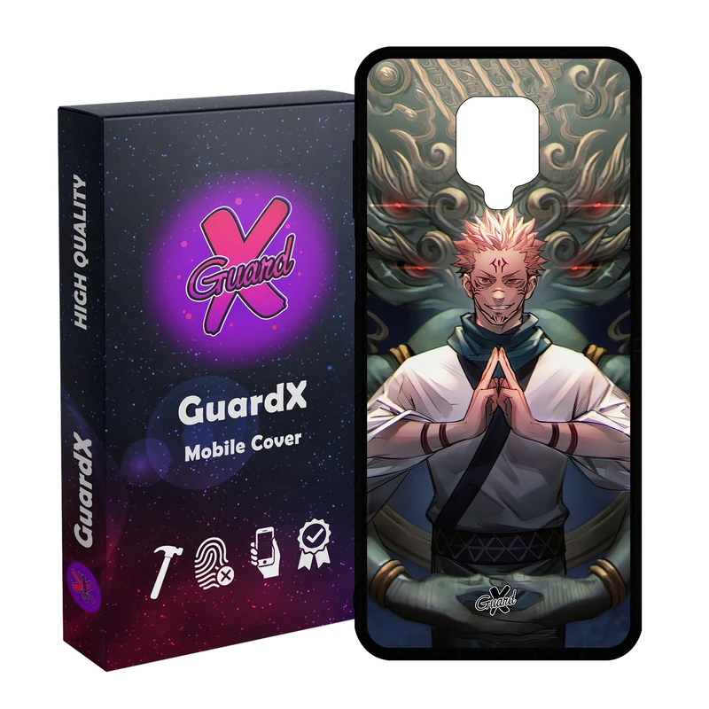 کاور گارد ایکس طرح سوکونا انیمه مدل Glass10570 مناسب برای گوشی موبایل شیائومی Redmi Note9 Pro/Note 9 Pro Max/Redmi Note 9S/MI Poco M2 Pro