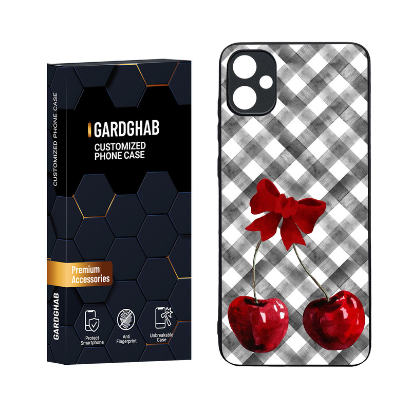 کاور گارد قاب مدل دورژله ای پشت گلس دخترانه مناسب برای گوشی موبایل سامسونگ Galaxy A05