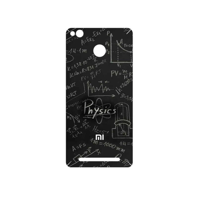 برچسب پوششی ماهوت مدل Physics Science مناسب برای گوشی موبایل شیائومی Redmi 3 Pro