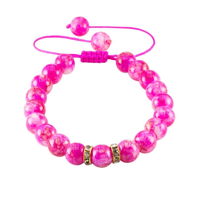 دستبند دست‌ساز زنانه ظریف آرت مدل مروارید آبرنگی کد ZAG-MA11