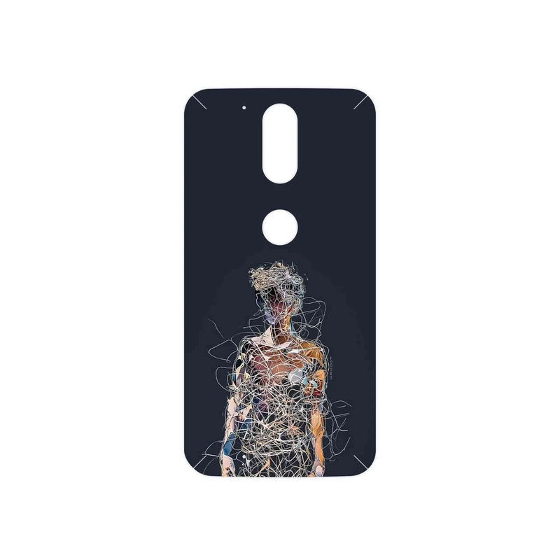 برچسب پوششی ماهوت مدل Strings Digital Art 1 مناسب برای گوشی موبایل موتورولا Moto G4