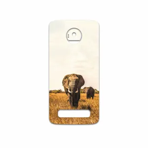 MAHOOT Elephant Cover Sticker for Motorola Moto Z Play