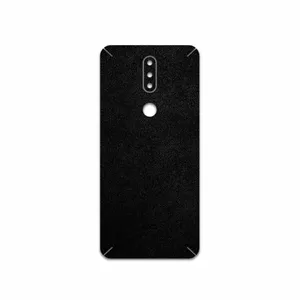 MAHOOT Black-Chamois-Leather Cover Sticker for Nokia 2.4
