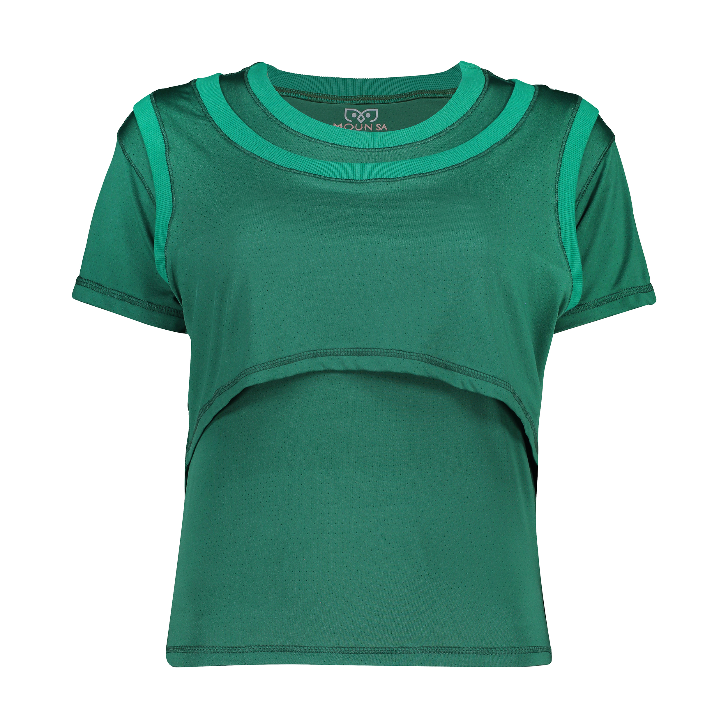 تی شرت ورزشی زنانه مون مدل 1631351-45