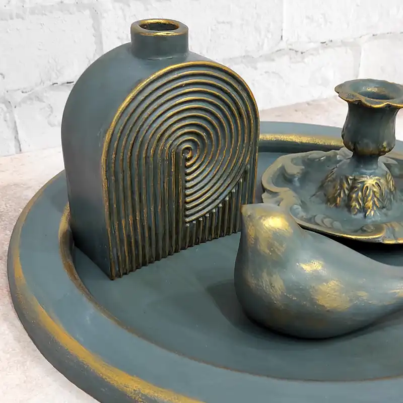 ست 4 تکه دکوری مدل پتینه کد35