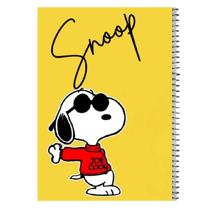 دفتر مشق 80 برگ مدل اسنوپی کد 1