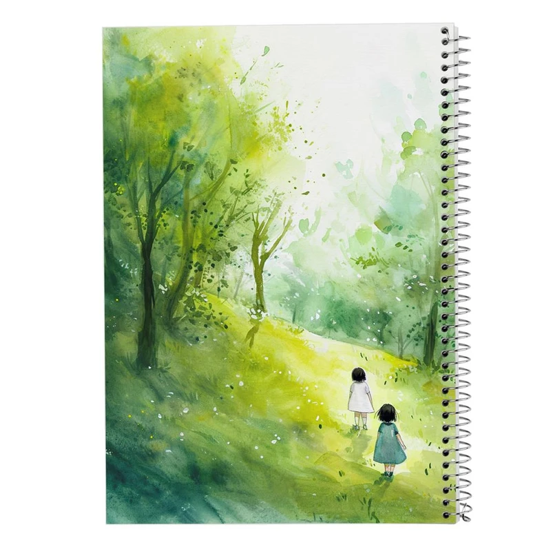 دفتر ژورنال نویسی 50 برگ مدوپد مدل نقطه ای طرح دخترانه کد DF15716