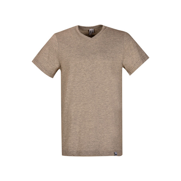 تی شرت آستین کوتاه مردانه بادی اسپینر مدل 5057 کد 1 رنگ طوسی