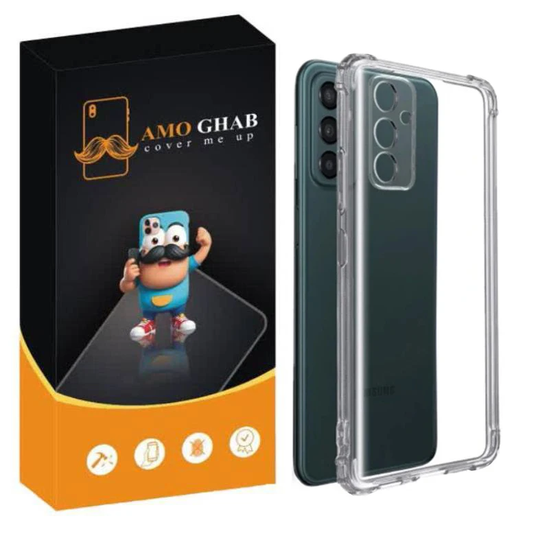 کاور عمو قاب مدل Crystal مناسب برای گوشی موبایل سامسونگ Galaxy M13