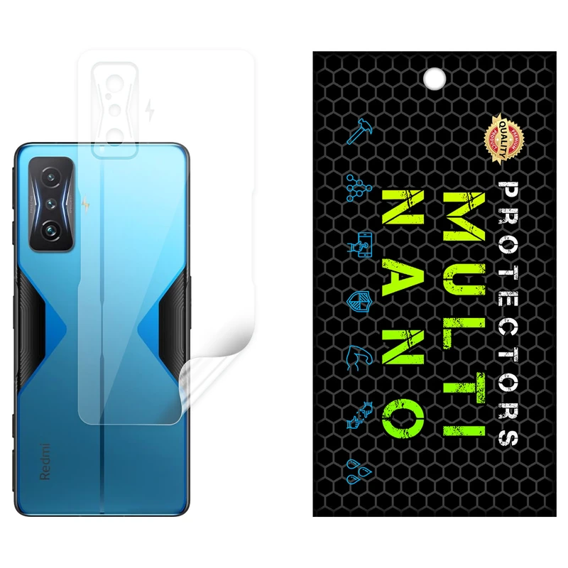 محافظ پشت شفاف نانو هیدروژل مولتی نانو مدل X-F1T مناسب برای گوشی موبایل شیائومی Redmi K50 Gaming