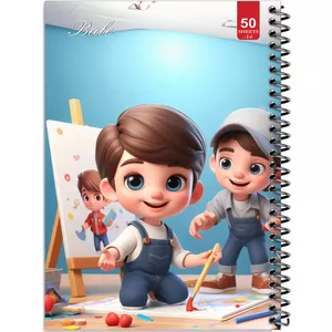 دفتر نقاشی 50 برگ انتشارات بله طرح پسرانه کد A4-L618