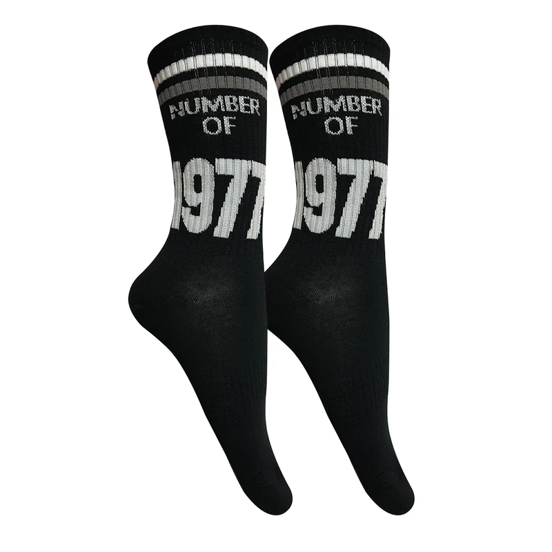 جوراب ساق بلند مردانه تن پوش هنگامه مدل کش اسپرت 1977 نخ هندی