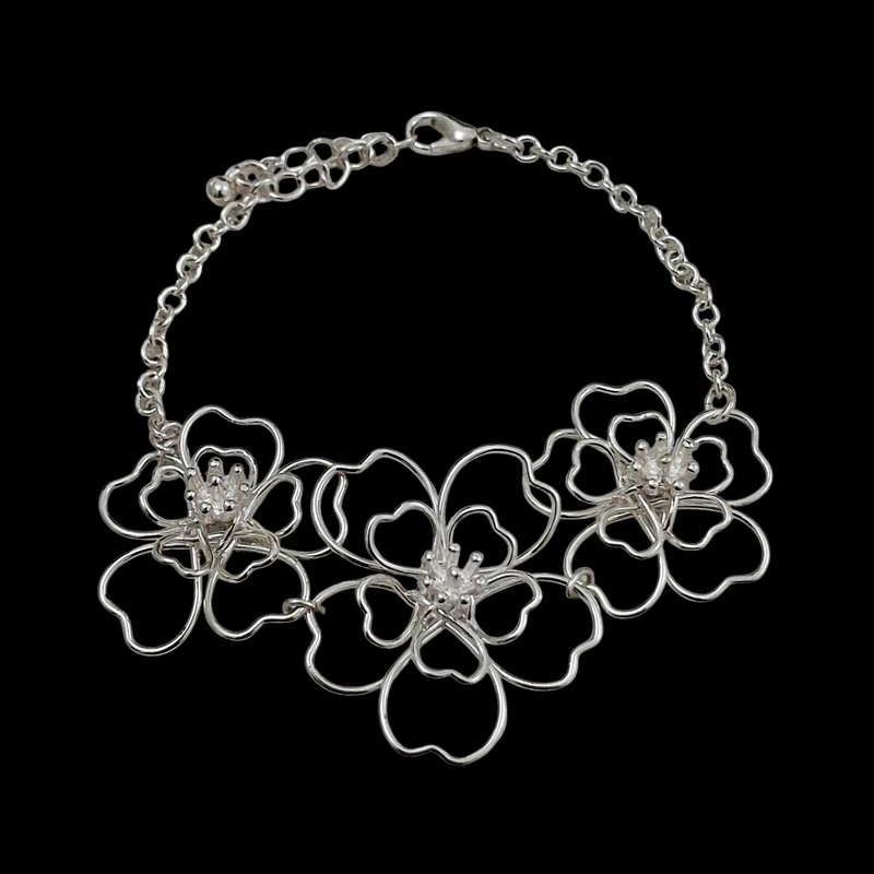 دستبند زنجیری زنانه سیکس مدل E3093