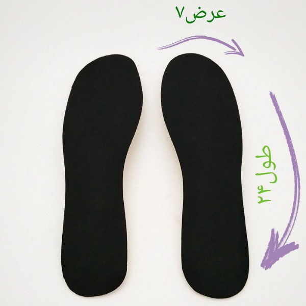 کفی کفش زنانه مدل ZAR6-Z بسته 6 عددی
