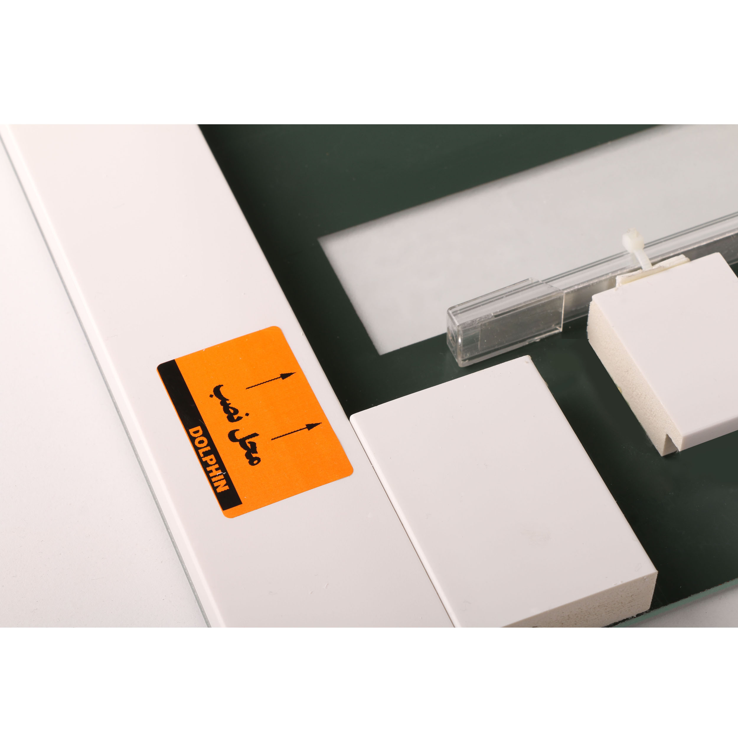 آینه سرویس بهداشتی  دلفین مدل ضدبخار HT-60x50-R