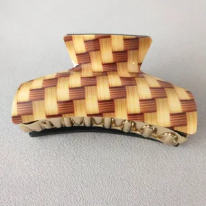 کلیپس مو زنانه مدل شطرنج