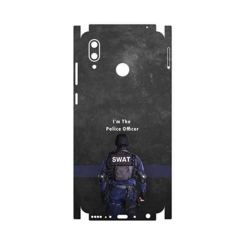 برچسب پوششی ماهوت مدل Police Officer-FullSkin مناسب برای گوشی موبایل آنر Play