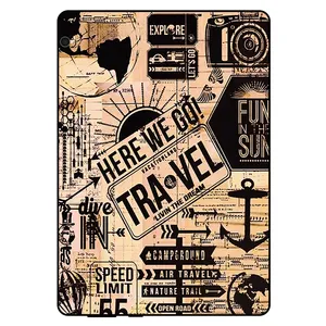 کاور مگافون طرح مسافرت مدل 8098 مناسب برای تبلت هوآوی MediaPad T3 10.0 