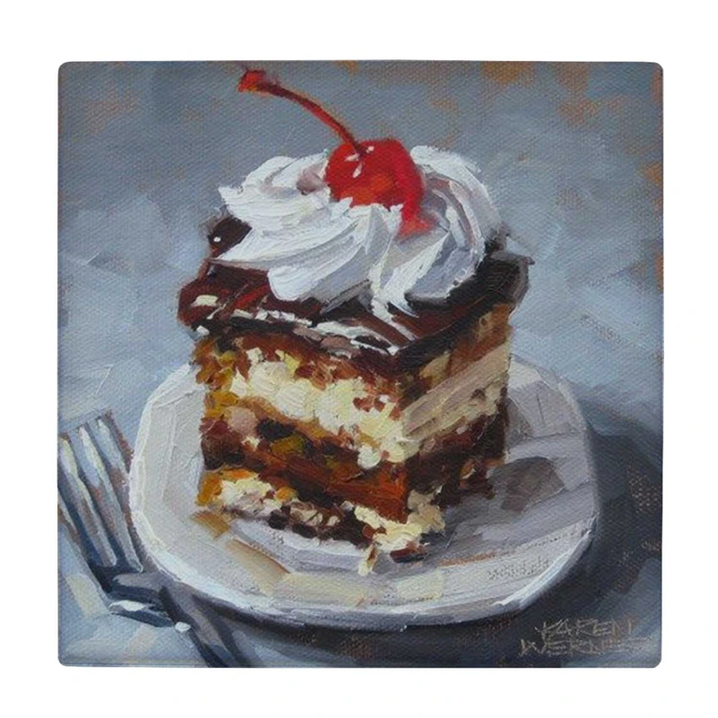 زیر لیوانی طرح نقاشی کیک کد    3852967_1851