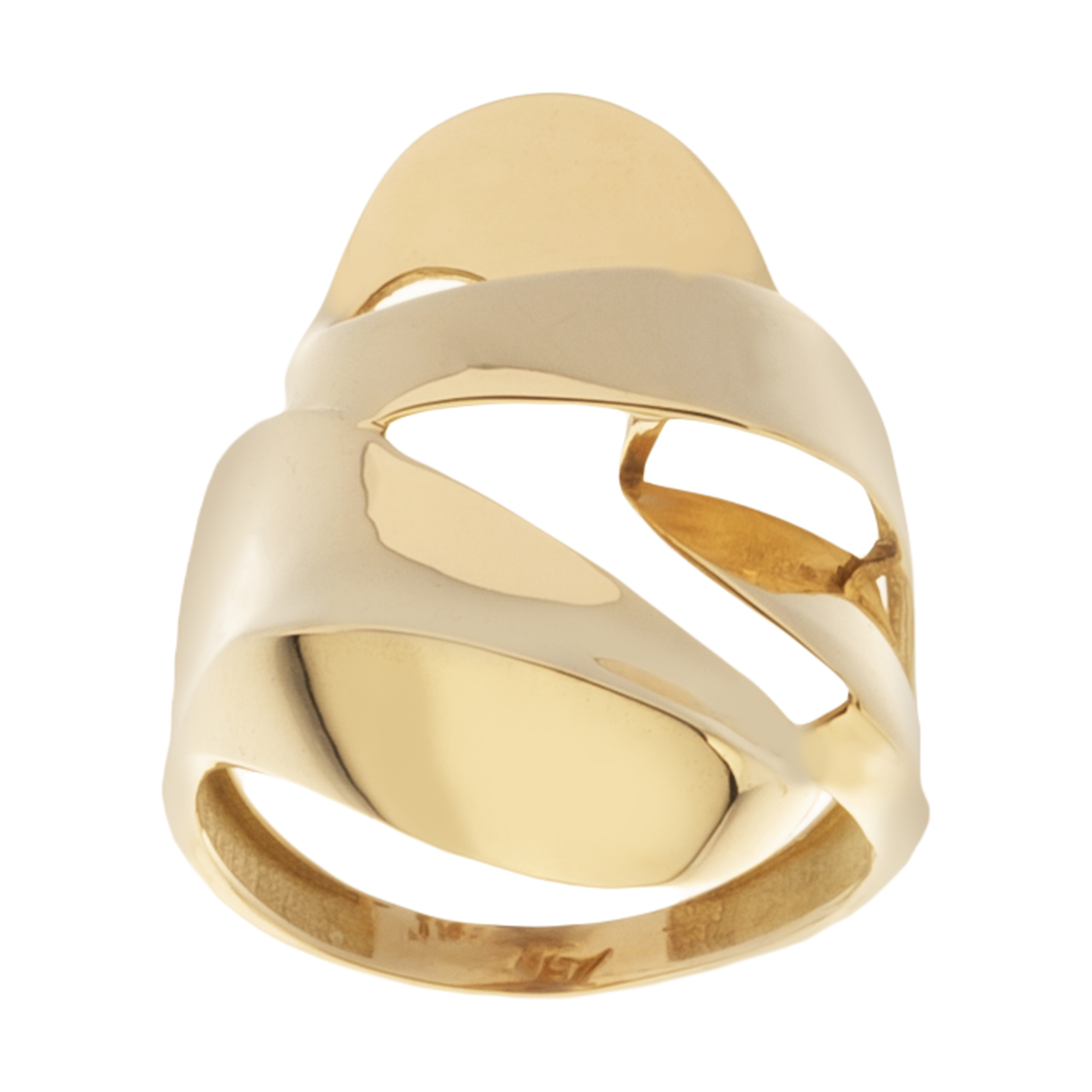 انگشتر طلا 18 عیار زنانه مدل T16780