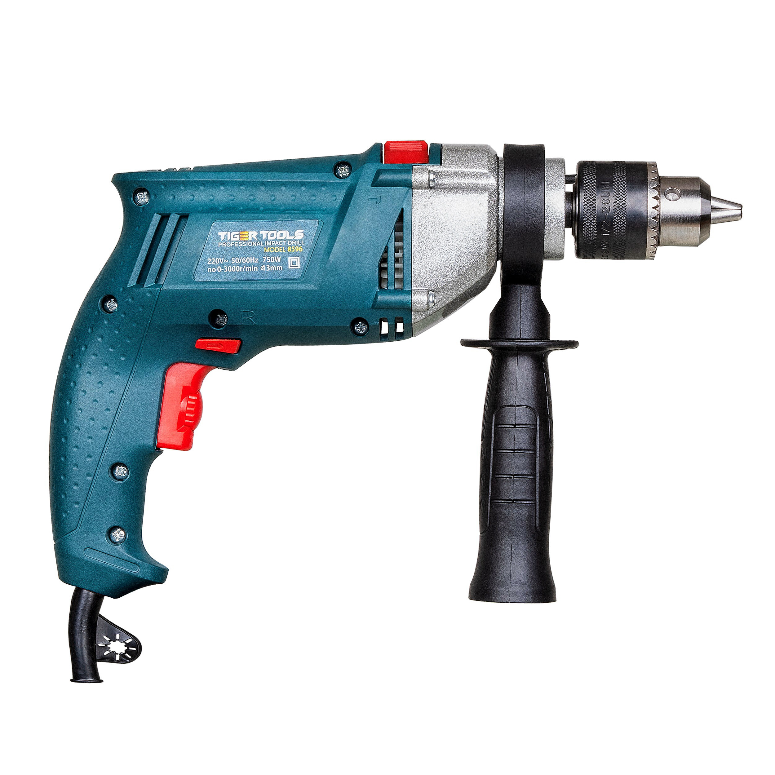 دریل چکشی تایگر تولز مدل 8596-750W