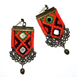 گوشواره آینه دوزی مدل بلوچ کد 137