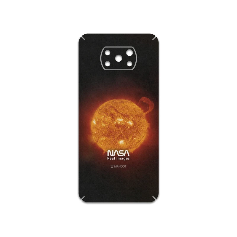 برچسب پوششی ماهوت مدل Sun-By-NASA مناسب برای گوشی موبایل شیائومی Poco X3 NFC