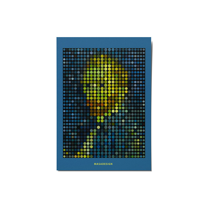 کارت پستال ماسا دیزاین مدل   stkv0571 طرح VANGOGH