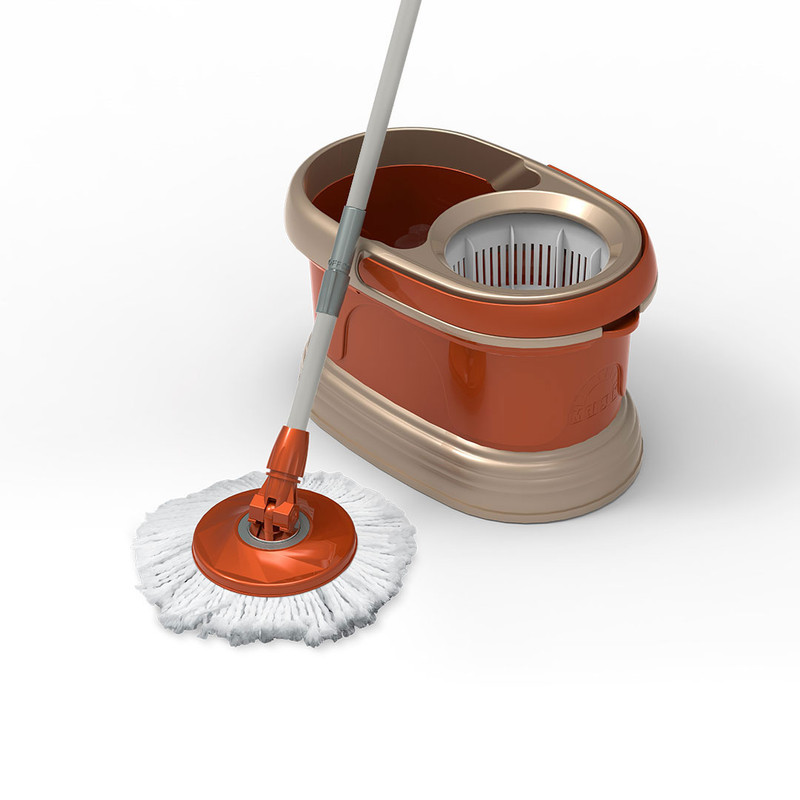 ست سطل و زمین شوی چرخشی مهسان مدل Z360