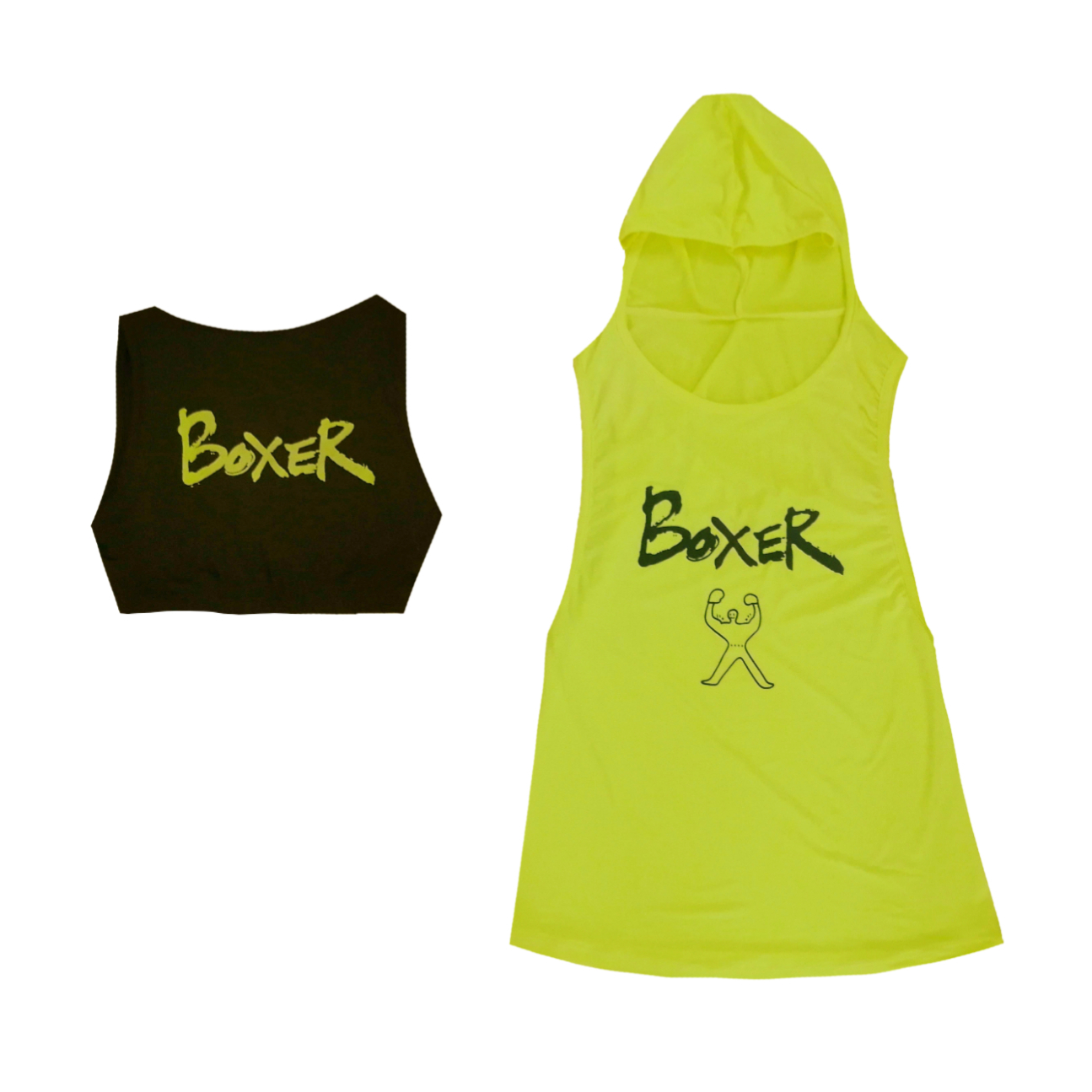 ست تاپ و نیم تنه ورزشی زنانه مدل Boxer کد 3