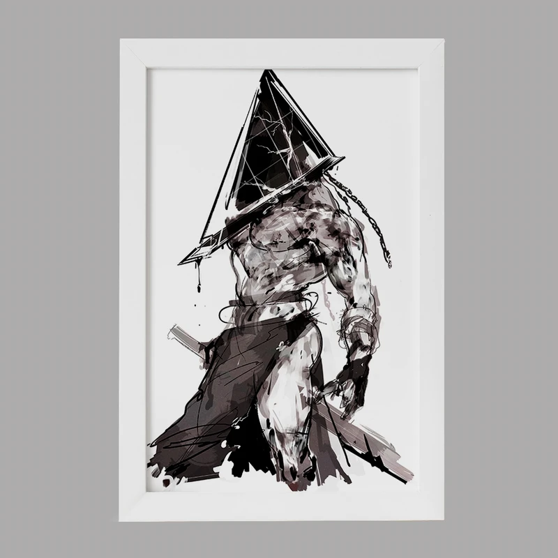 تابلو خندالو مدل بازی سایلنت هیل‌ (Silent Hill) کد 34481