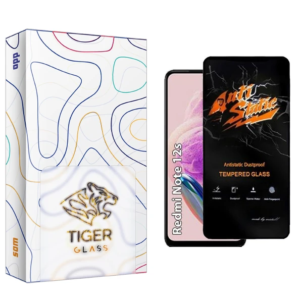 محافظ صفحه نمایش تایگر گلس مدل SAM Antistatic مناسب برای گوشی موبایل شیائومی Redmi note 12s