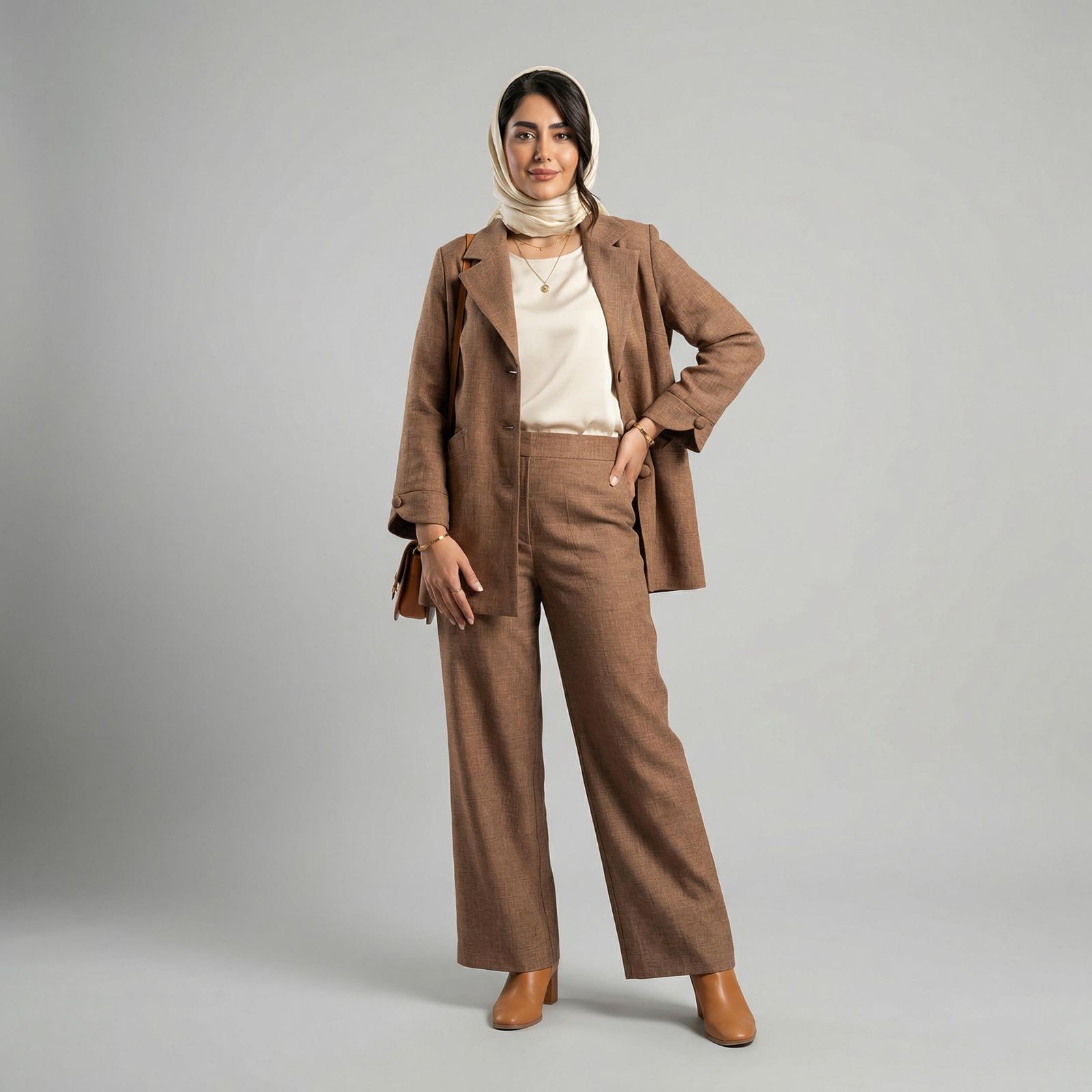 مانتو و شلوار زنانه السانا مدل نوبهار کد 214105 -  - 19