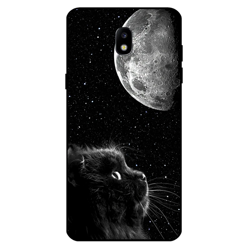 کاور مگافون طرح گربه مدل 1882 مناسب برای گوشی موبایل سامسونگ Galaxy J5 Pro / J530   