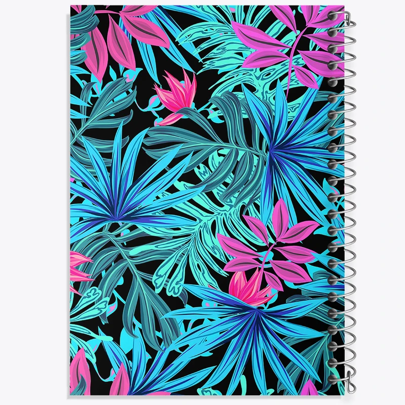 دفتر ژورنال نویسی 50 برگ خندالو مدل نقطه ای طرح گل گلی کد N1132