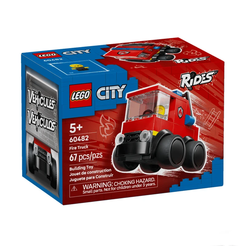 لگو ۶۷ تکه سری City مدل Fire Engine کد 60482