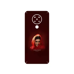 MAHOOT Portrait of an Indian Woman Cover Sticker for Nokia 5.3