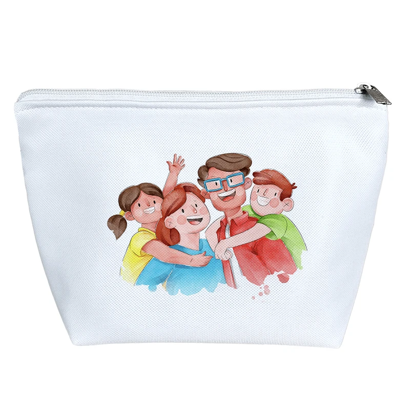 کیف لوازم آرایش دخترانه خندالو مدل خانواده Happy Family کد 3313