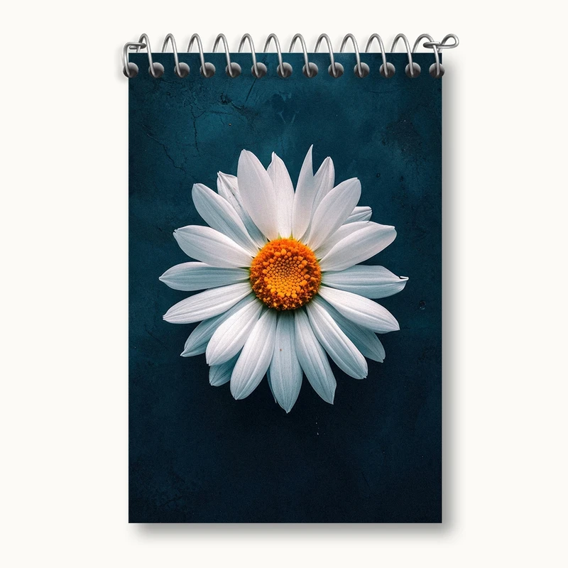 دفتر یادداشت 50 برگ خندالو مدل گل (Flower) کد F2668