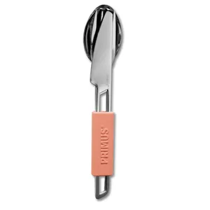  مجموعه قاشق، چنگال و کارد سفری پریموس مدل Leisure Cutlery Kit بسته 3 عددی