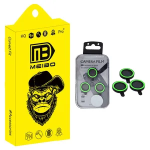 محافظ لنز دوربین رینگی شب رنگ میبو مدل Lens Light مناسب برای گوشی موبایل سامسونگ Galaxy A35 / A55 / A06 / S24 FE / IP 14 / IP 15